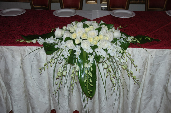 украшение свадебного стола гостей своими руками | Дзен