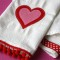 Красивые полотенца ко дню святого Валентина