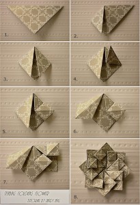 открытка оригами
