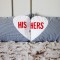Декоративная подушка Два сердца